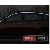 Для Тойота RAV4 Mk4 2016+ хром молдинги окон верхние - 2016