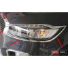 Kia Sorento UM 2015-2020 хром накладки на передние фары нижние - 2015