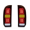Nissan Patrol Y61 2005+ оптика задняя LED альтернативная  черная CP