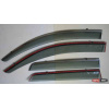 Mitsubishi ASX 2013 ветровики дефлекторы окон ASP с молдингом нержавеющей стали / sunvisors
