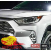 Для Тойота RAV 4 2019+ хром накладки на протитуманні фари тип A ASP