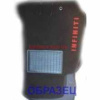 Коврики текстильные INIFINITI JX с 2012 черные в салон