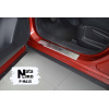 Накладки на пороги Mazda CX-5 II 2017- 4 шт на метал Premium NataNiko