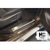 Накладки на пороги MITSUBISHI PAJERO SPORT III 2015- Premium NataNiko