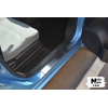 Накладки на пороги Nissan LEAF 2010-2017 4 шт на метал Premium NataNiko