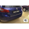 Накладки на бампер с загибом PEUGEOT 308 II 5D 2014- NataNiko