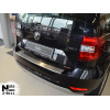 Накладки на бампер с загибом Skoda YETI FL 2013- NataNiko