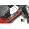 Накладки на внутренние пороги FIAT 500 X 2015- Premium NataNiko