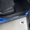 Накладки на пороги Nissan QASHQAI III 2021- 4 шт. установка на метал - NataNiko
