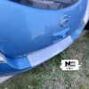 Накладки на бампер з загином Nissan LEAF 2010-2017 NataNiko