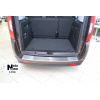 Накладки на бампер з загином FIAT DOBLO II MAXI 2010- NataNiko