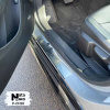 Накладки на пороги Chevrole VOLT I / II 2010-2015/2016- 4 шт на метал Premium NataNiko