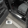 Накладки на пороги FORD FOCUS II 2005-2010 Premium NataNiko