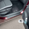 Накладки на пороги Nissan JUKE II 2019- 4 шт. установка на метал - NataNiko