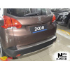 Накладки на бампер с загибом PEUGEOT 2008 2013- NataNiko