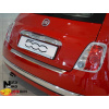 Накладки на бампер с загибом FIAT 500 2007- NataNiko