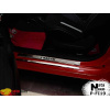 Накладки на пороги FIAT ABARTH 500 2008- Premium NataNiko