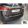 Накладки на бампер з загином KIA CARENS IV 2013-2019 NataNiko