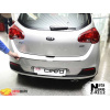 Накладки на бампер с загибом KIA CEED II 5D 2012- NataNiko