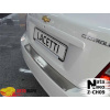 Накладки на бампер с загибом CHEVROLET LACETTI 4D 2004- NataNiko