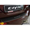 Накладки на бампер с загибом HONDA CIVIC IX 4D FL 2013- NataNiko