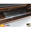 Накладки на пороги RENAULT DUSTER 2010- Premium NataNiko