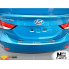 Накладки на бампер с загибом HYNDAI ELANTRA MD FL 2014-2015 NataNiko