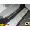 Накладки на пороги для Тойота HILUX II 4D 2005- Premium NataNiko
