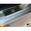 Накладки на пороги HYUNDAI I10 2008- Premium NataNiko