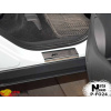 Накладки на пороги FORD KUGA II 2013- Premium NataNiko