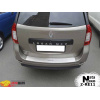 Накладки на бампер з загином RENAULT LOGAN III MCV 2012- NataNiko