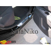 Накладки на пороги KIA MAGENTIS II 2005-2010 Premium NataNiko