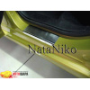 Накладки на пороги MAZDA 2 II 2008-2015 Premium NataNiko