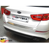 Накладки на бампер із загином KIA OPTIMA III FL 2013-2015 NataNiko
