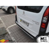 Накладки на бампер з загином PEUGEOT PARTNER II FL 2013- NataNiko