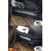Накладки на пороги Volkswagen PASSAT B8 4D/универсал 2014- Premium NataNiko