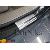 Накладки на пороги JEEP PATRIOT 2007-2016 Premium NataNiko