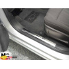 Накладки на внутрішні пороги CHEVROLET AVEO III 4D / 5D (2011-2020) Premium NataNiko