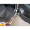 Накладки на пороги NISSAN QASHQAI +2 2008- Premium NataNiko