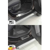 Накладки на пороги SUZUKI SX4 II 5D 2014- Premium NataNiko