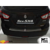 Накладки на бампер з загином SUZUKI SX4 II 5D 2014- NataNiko
