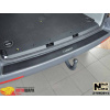 Накладки на бампер с загибом Volkswagen TRANSPORTER T5/T6 2003- нержавейка+пленка Карбон NataNiko