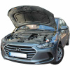 Газовый упор капота для Hyundai Elantra 6 (AD) 2016-2020 2 шт.