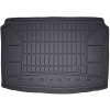 Резиновый коврик в багажник для Skoda Fabia (mkI)(хэтчбек) 1999-2007 (без двухуровневого пола)(багажник) - Frogum Pro-Line