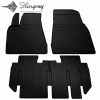 Ковры салона Tesla Model X (7 seats 2 line (2+1)) (2019-) (special design 2017) (4 шт) - Stingray
