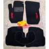 Коврики текстильные SEAT IBIZA 2002-2009 черные в салон