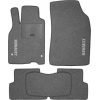 Коврики RENAULT LOGAN 2002-2012 текстильные серые в салон