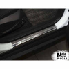 Накладки на пороги FORD FOCUS III / FL 2011- / 2014- Premium NataNiko