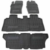 Коврики в салон TOYOTA Previa (2000-2005) (6-7мест) резиновый - AvtoGumm