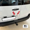 Накладки на бампер із загином під карбон PEUGEOT PARTNER II FL / III *2012- - NataNiko